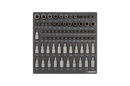 Sistemska oprema 6.4.1 vtični ključ 1/2, 1/4 in 3/8 palca 