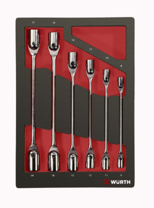 Sistemski sklop 4.4.1, vijačni ključ z dvojnim vpetjem, dvosmerni 