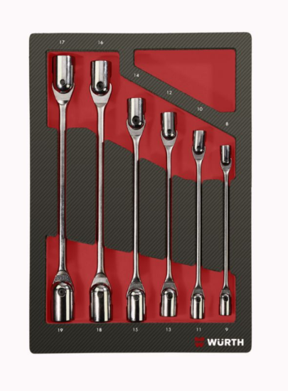 Sistemski sklop 4.4.1, vijačni ključ z dvojnim vpetjem, dvosmerni 