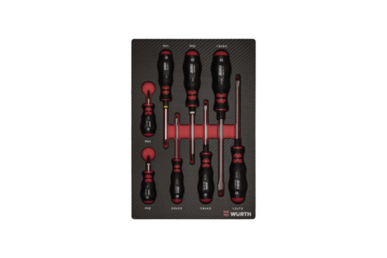 8-delni set izvijačev v peni karbon