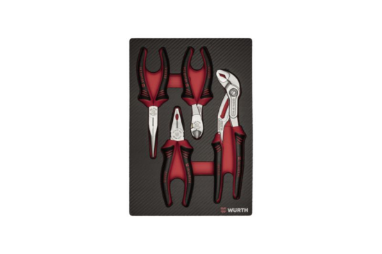 4 kosi klešč v karbonski peni