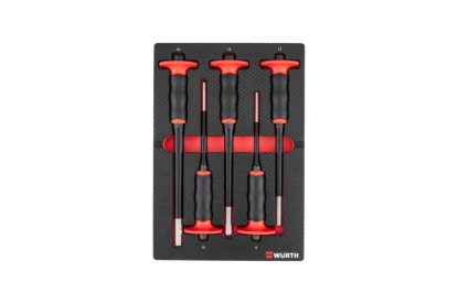 5-delni set prebijačev v karbonski peni