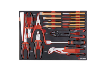 18-delni set klešč, sekačev in strgal
