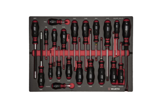 21-delni set izvijačev v peni karbon