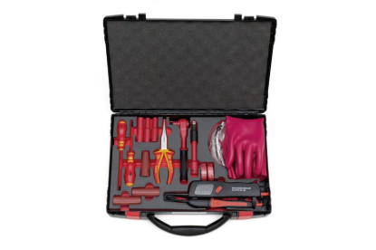 16-delni set orodja za električna vozila v kovčku