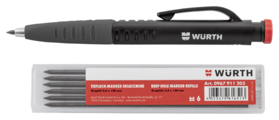 Markirni svinčnik 2v1 set 8-delni