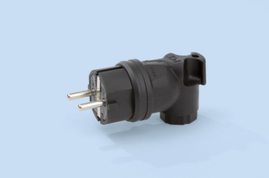 Ozemljitveni stik kotni vtič 