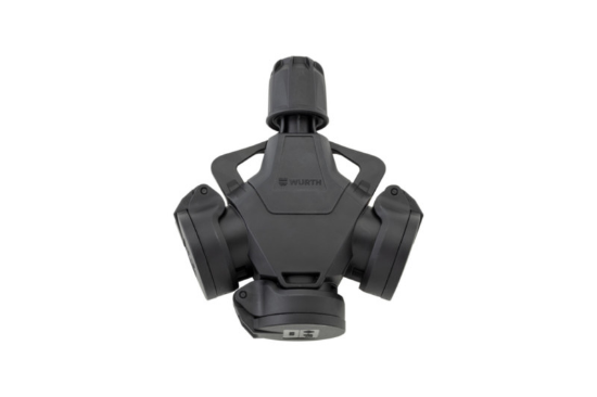 Ozemljitveni kontakt 3-stranska spojka s samozapiralnim pokrovom 