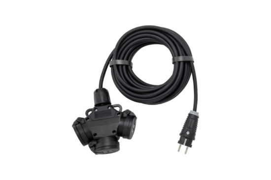 Podaljšek razdelilni, 3 kraki