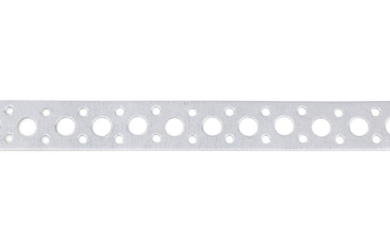 Perforiran montažni trak z robno perforacijo 