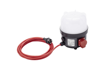 LED delovna luč z vtičnico, 360°