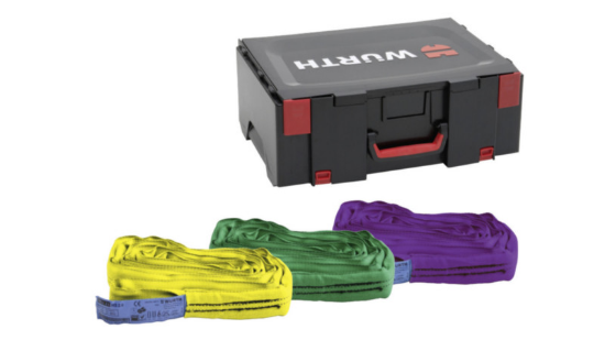 Set nosilnih zank EN1492 (1000-3000kg) s sistemskim kovčkom 14-delni