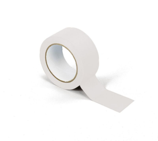 Narebren lepilni trak