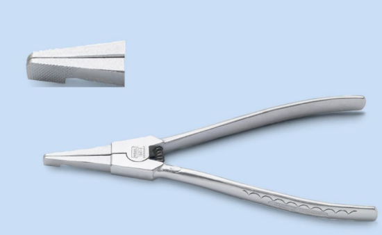 Klešče za zunanje obroče, nagnjene pod kotom 90° 