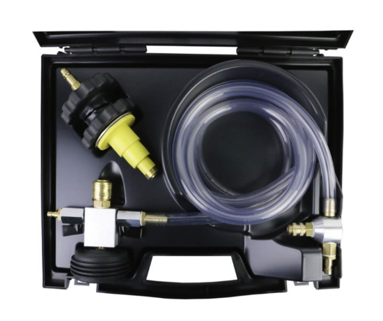 Naprava za vakuumsko polnjenje hladilnega sistema s hitro delujočo spojko 