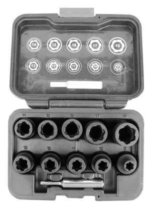 Univerzalni udarni nastavek, 1/2 palca 