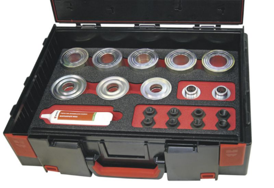 6-delni set orodja za demontažo in montažo ležajev