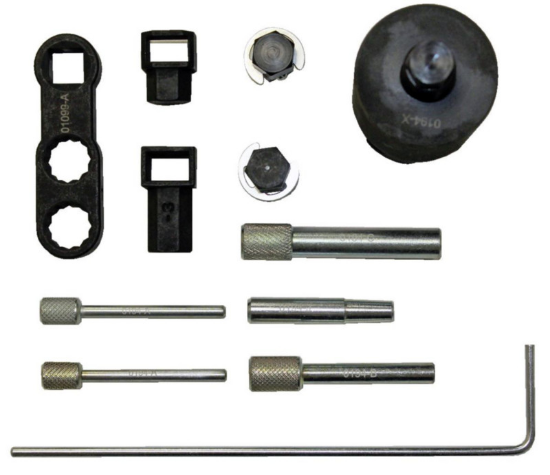 Komplet orodij za določanje časa 