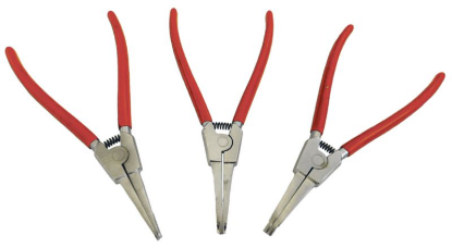 Komplet klešč za obročne sponke za pogonske gredi 