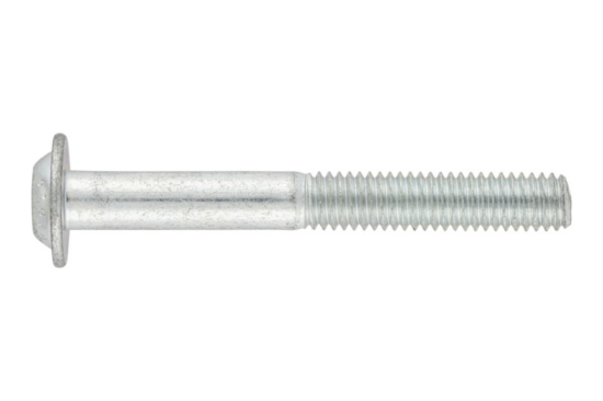 Šestkotni vijak s sploščeno polkrožno glavo in ovratnikom 