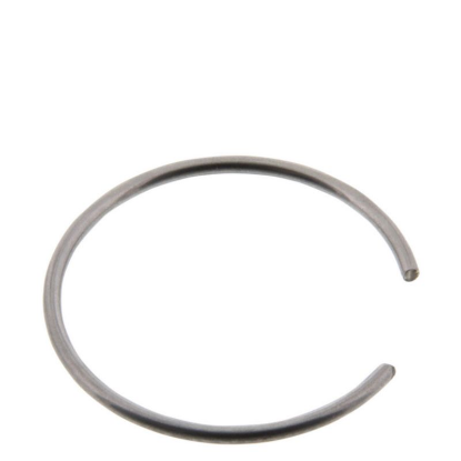 Okrogel žični zaskočni obroček in utor za zaskočni obroček za vrtanje lukenj 