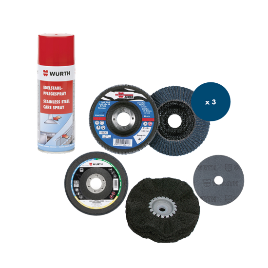 Slika Set za satiniranje inoxa