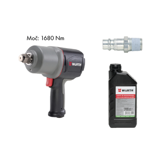 Slika Set Vijačnik pnevmatski udarni DSS” Premium power 3/4” H