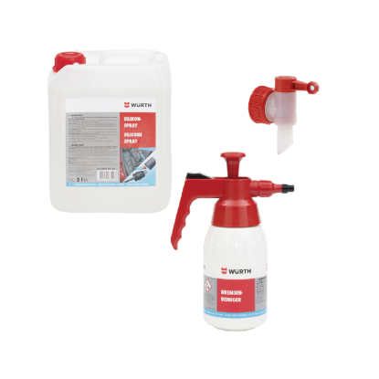 Slika Set sprej silikon s pipo izlivno in pršilko