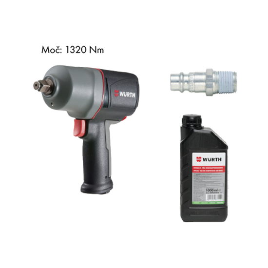 Slika Vijačnik pnevmatski udarni DSS1/2” premium power