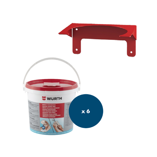 Slika Industrijske čistilne krpe + nosilec