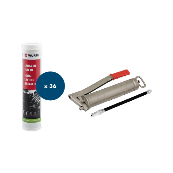 Slika 3 Set masti ročna mazalica 