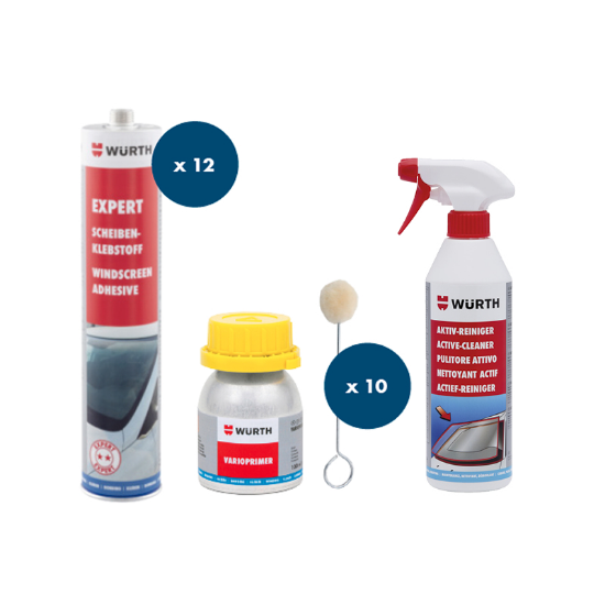 Slika Set lepila za steklo Expert