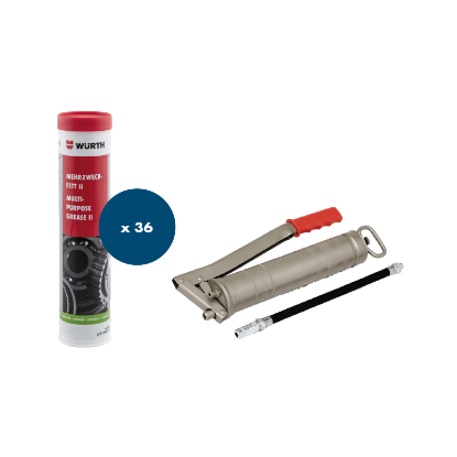 Slika 2 Set masti ročna mazalica