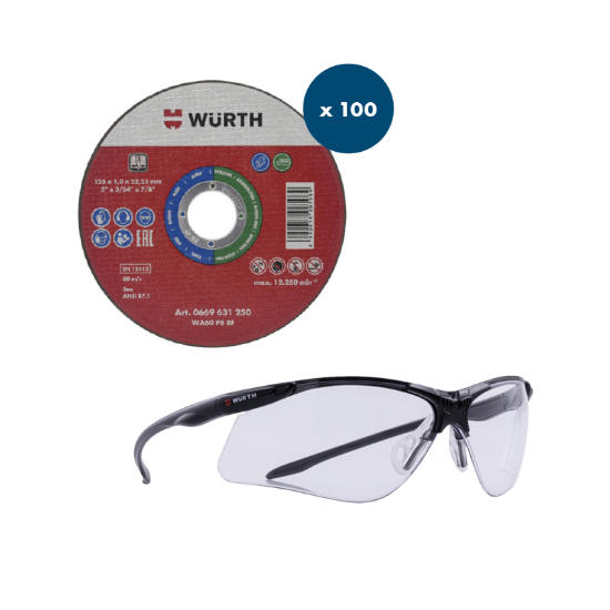 Slika 100x Basic rezalne plošče 115 x 1,0