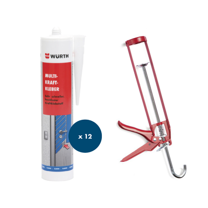 Slika Set močno večnamensko 
lepilo + pištola