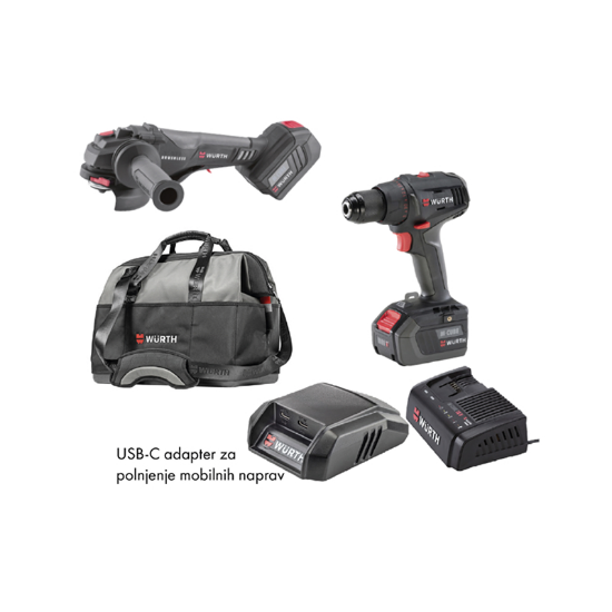 Slika Kombo set Compact 2V1 - 18V ABS18/AWS18