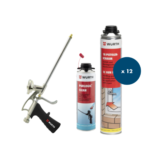 Slika Set poliuretanske pene s pištolo