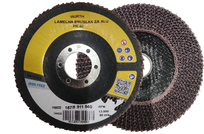 Slika PLOŠČA LAMELNA ZA BARVNE KOVINE  115 PK 40