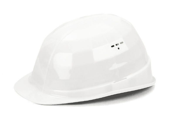 Slika ZAŠČITNA ČELADA, 6-PUNKT, BELA