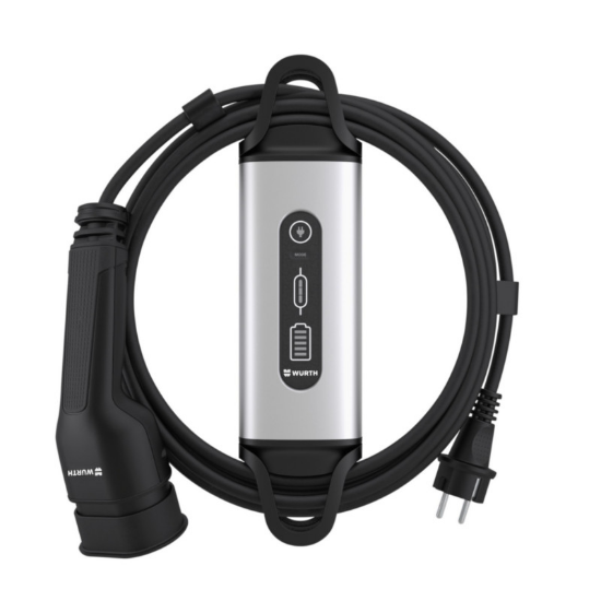 Slika POLNILNI KABEL ELEKTRIČNIH VOZIL-MODE2-T2-STE/EF-16A-6M