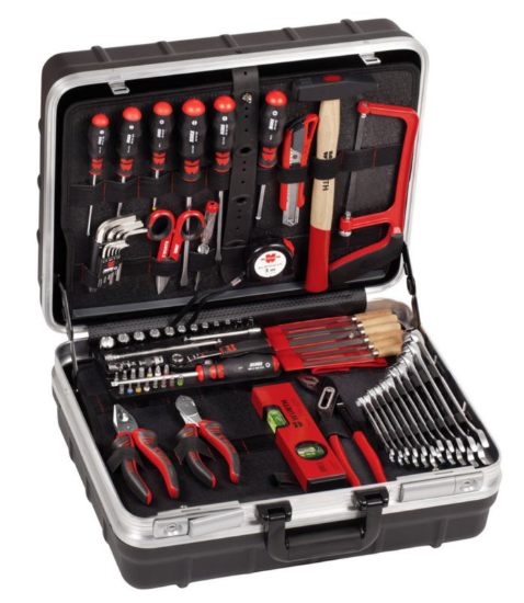 Slika SET-ORODJA-UNIVERSAL-V KOVČKU-ALU-76 DELNI