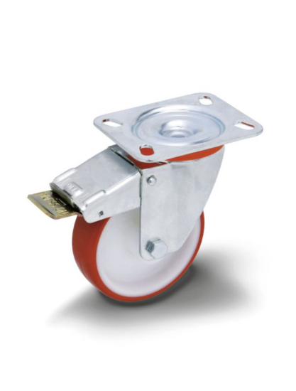 Slika KOLO ZA VOZIČEK-ROT.-ZAKLEP-D100-170KG