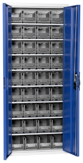 Slika Skladiščni regal s posodami