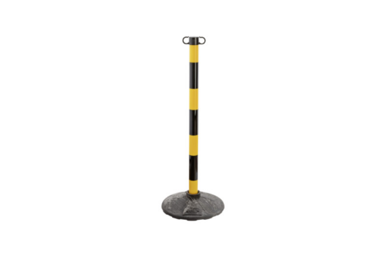 Slika SAMOSTOJEČ DROG - PLASTIČEN RUMENO-ČRN 930 MM