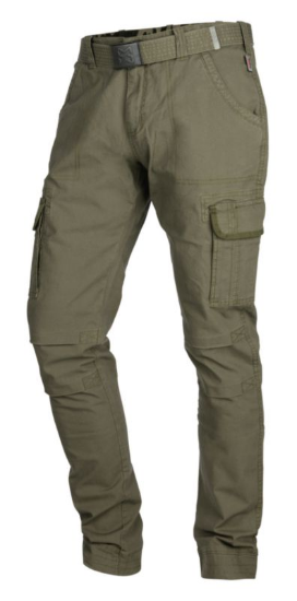 Slika HLAČE COBRA X S PASOM OL. ZELENE L