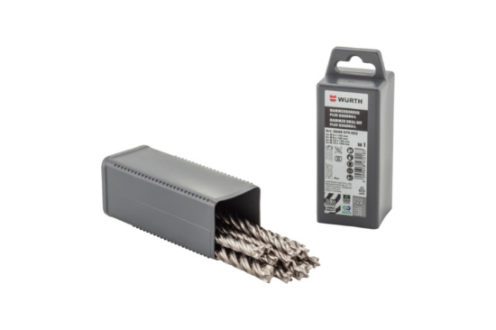 Slika Plus Quadro-L hammer drill bit multipack 12 pieces