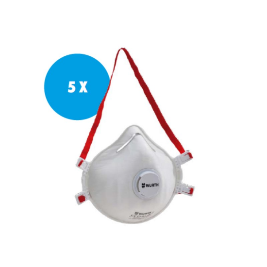 Slika 5 x zaščitna maska CM3000-FFP3
