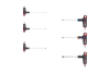Slika 6-delni set Imbus izvijačev s T-ročajem