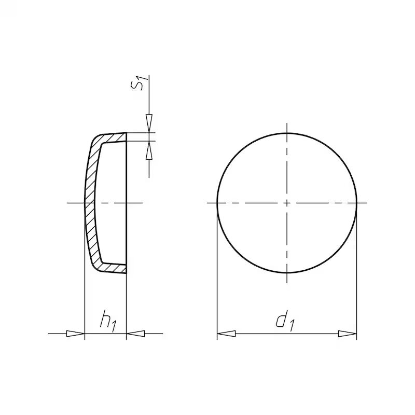 Slika ČEP POKRIVNI-TESNILNI-DIN443-A-A2-D16