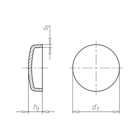 Slika ČEP POKRIVNI-TESNILNI-DIN443-A-A2-D16